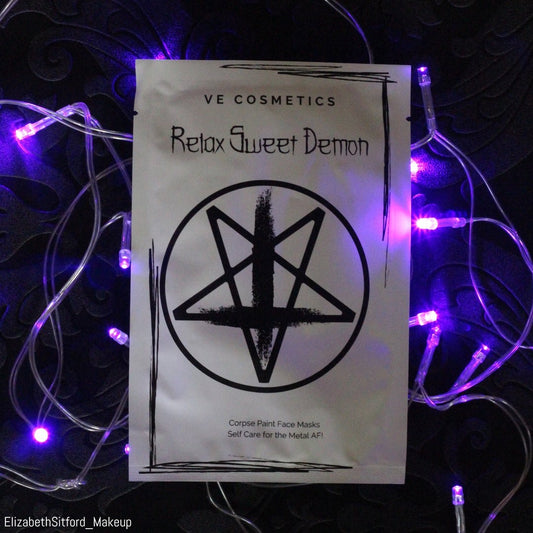 Relax Sweet Demon - The Original Corpse Paint Sheet Mask