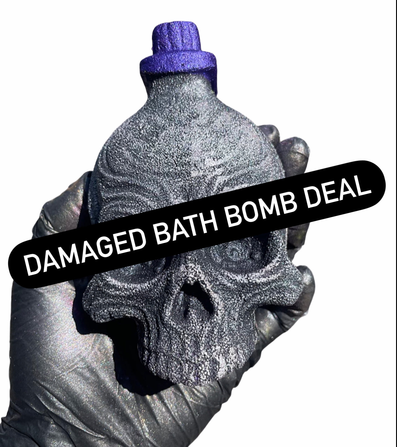 Damaged Deadly Potion Bath Bomb