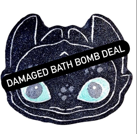 Damaged Toothless Bath Bomb