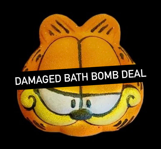 Damaged Garfield Bath Bomb