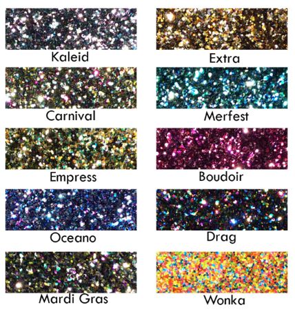 Chunky Theatrical Brilliant Shine Poly Glitter - The Beauty Vault