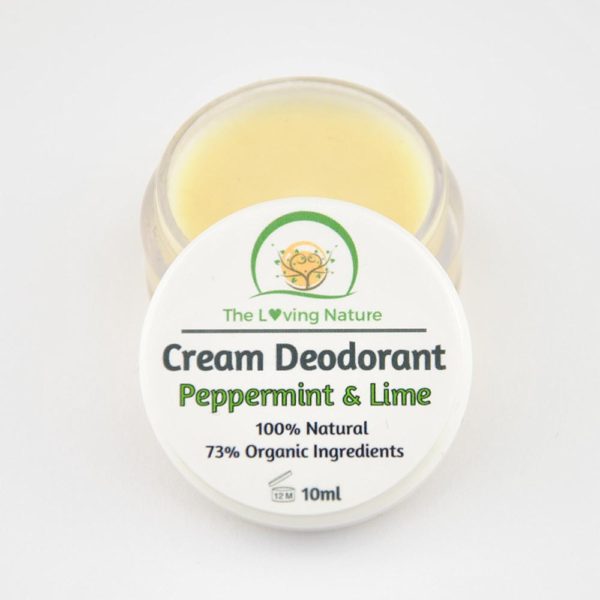 Natural Deodorant Peppermint & Lime - The Beauty Vault