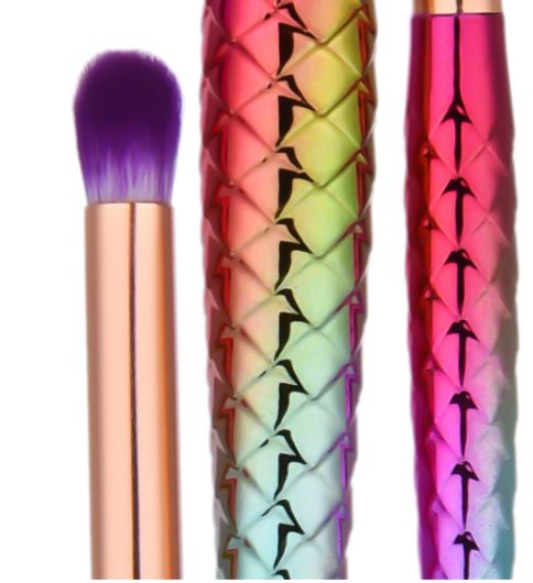 Rainbow Mermaid Brush Set - The Beauty Vault