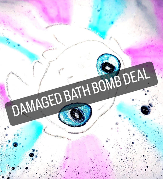 Damaged Light Fury Bath Bomb
