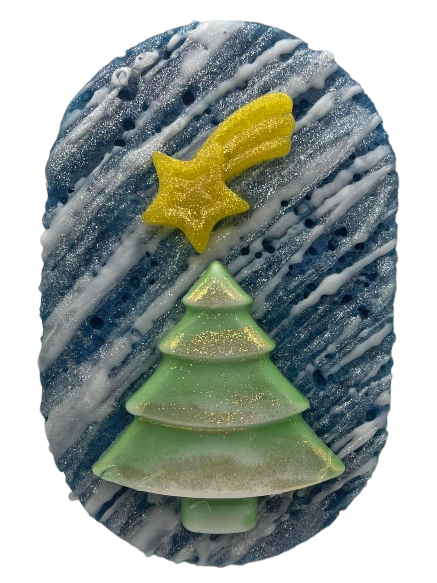 Christmas Tree Soap Sponge